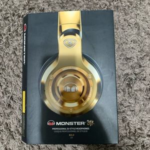 24k Monster Headphones